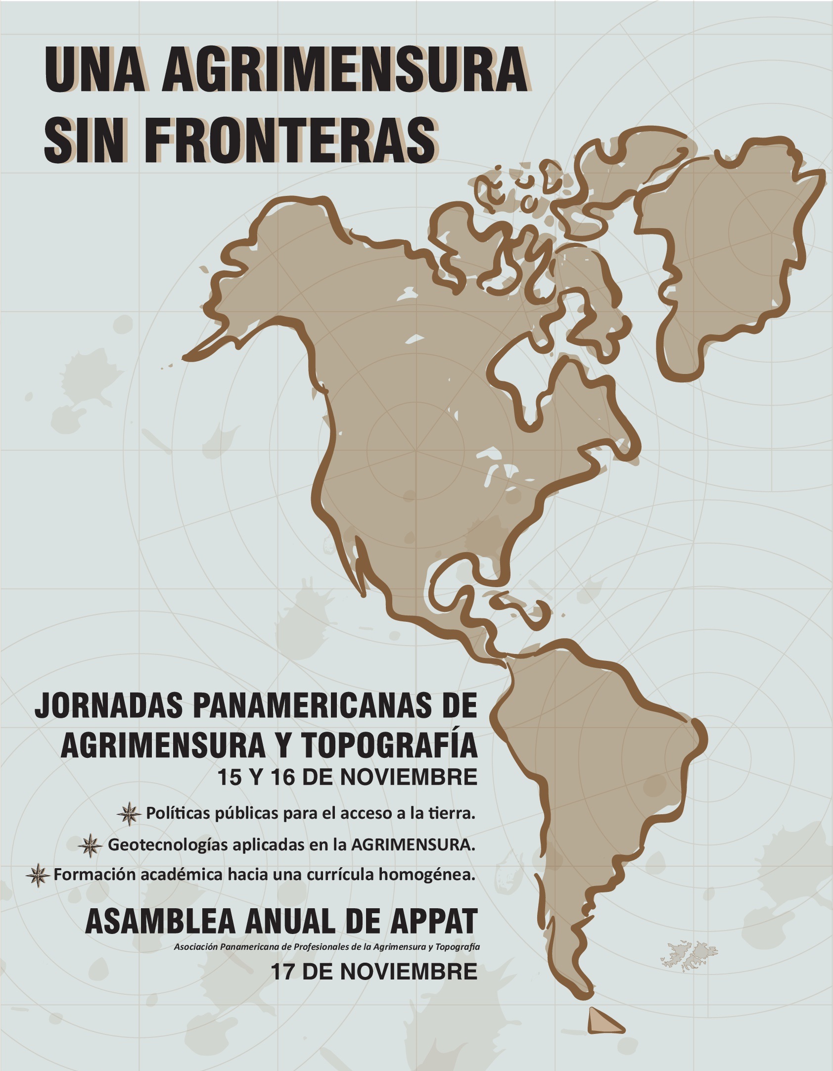 Jornadas Panamericanas de Agrimensura y Topografía