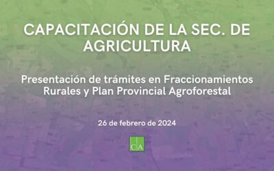 Video de capacitación sobre presentación de trámites en Sec. de Agricultura