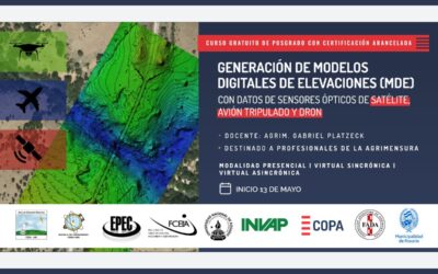 Actividad de Formación: Generación de modelos digitales de elevaciones (MDE)