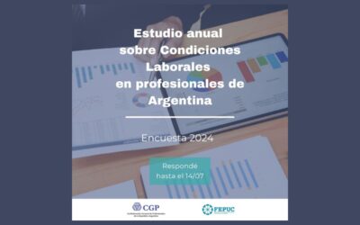 ¡Participá en la Encuesta Anual sobre Condiciones laborales en profesionales de Argentina!