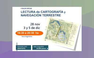 Taller Virtual «Lectura de Cartografía y Navegación Terrestre»