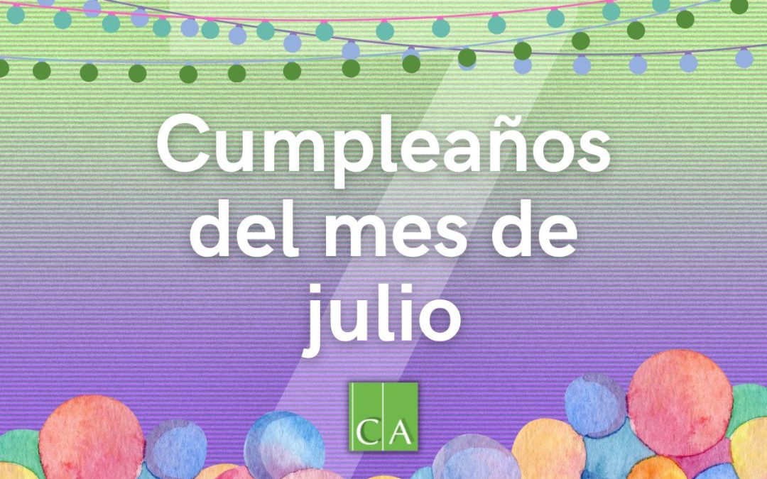 Cumpleaños de Agrimensores y Agrimensoras durante el mes de julio