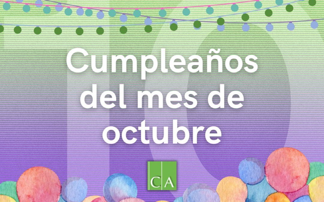 Cumpleaños de Agrimensores y Agrimensoras durante el mes de octubre