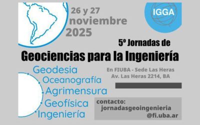Jornadas: Geociencias para la Ingeniería – NOV 2025