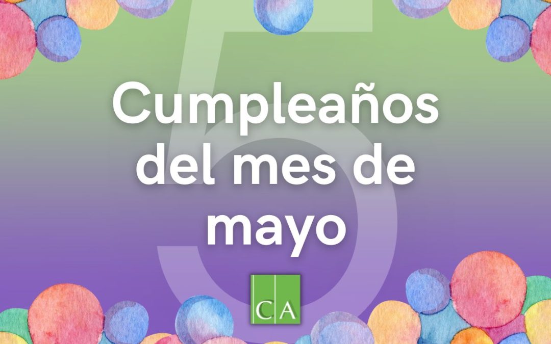 Cumpleaños de Agrimensores y Agrimensoras durante el mes de mayo