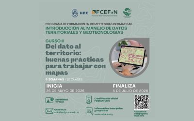 CURSO: Del dato al territorio: buenas prácticas para trabajar con mapas – CET-FCEFyN de la UNC